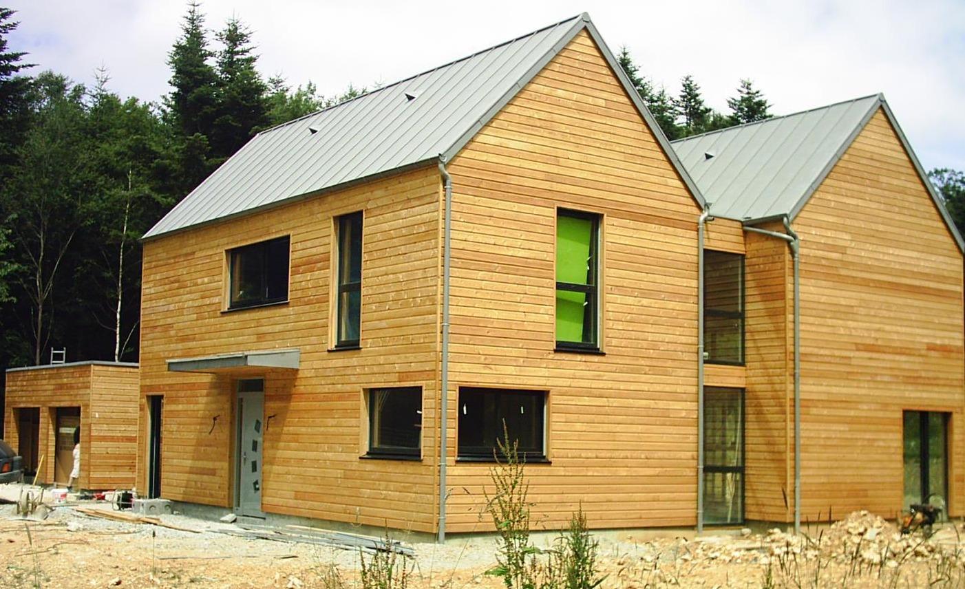 Construction ossature bois dans l'Orne