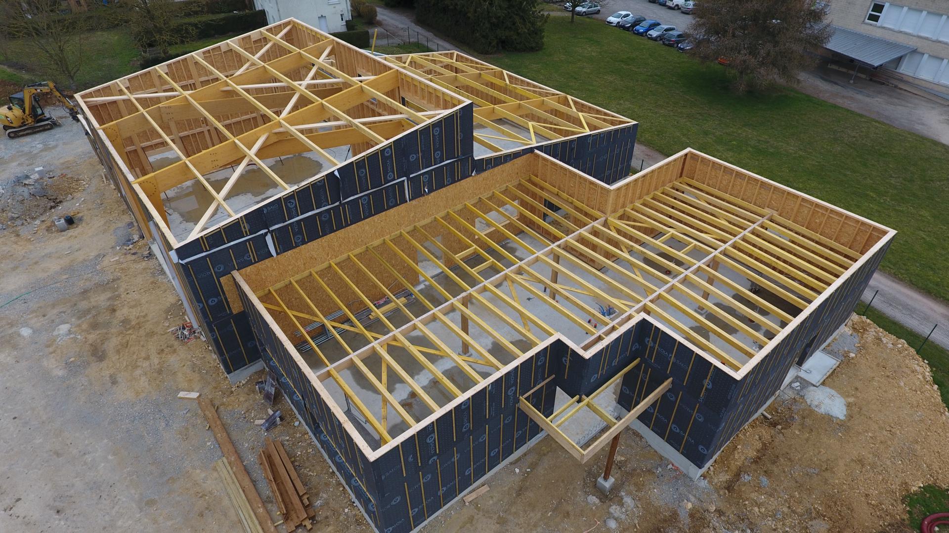 Construction ossature bois Alençon