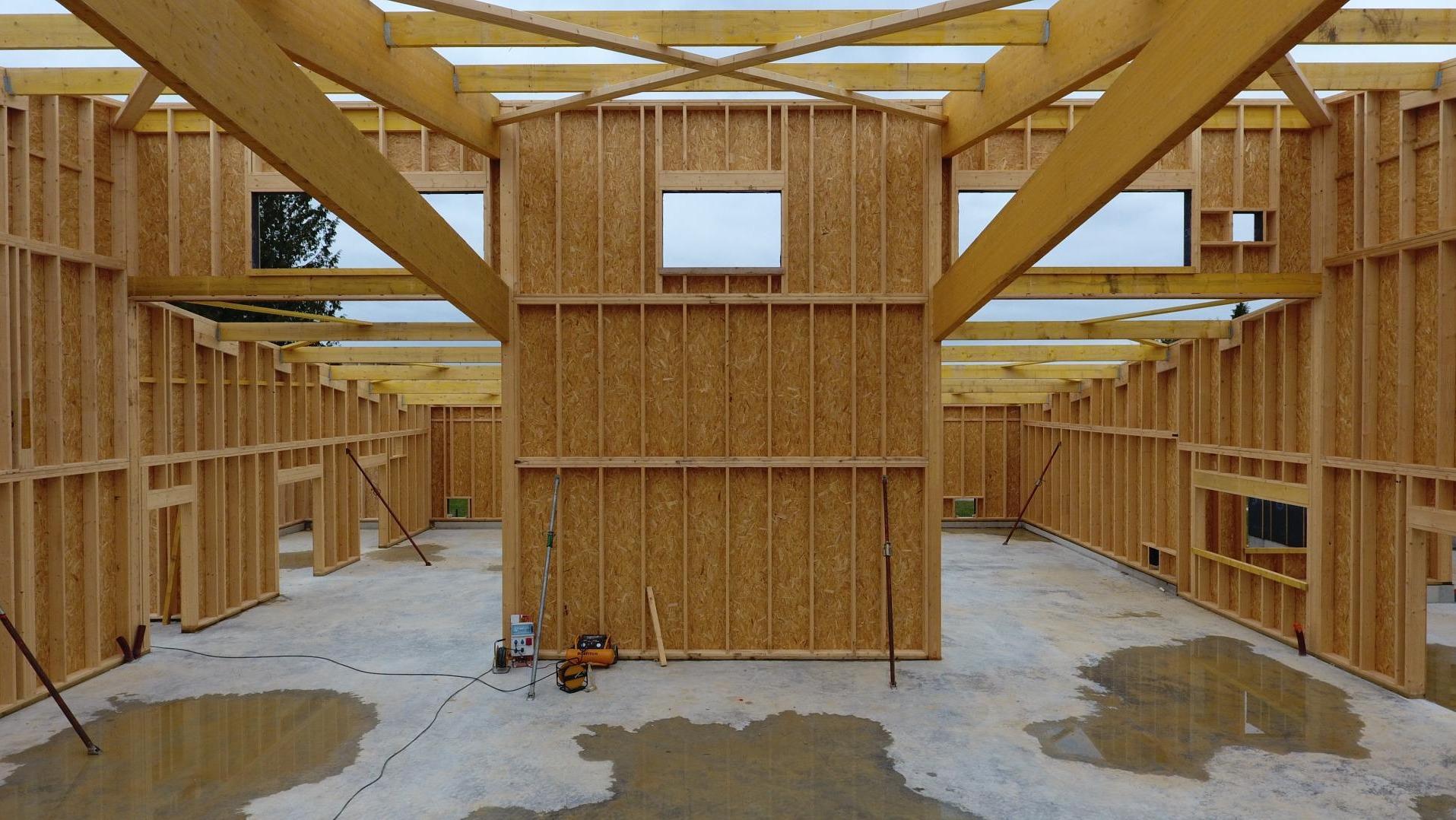 Construction ossature bois dans l'Orne